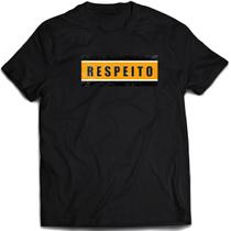 Camiseta Respeito Feminismo Camisa empoderamento - Mago das Camisas