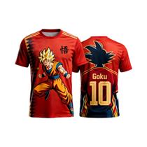 Camiseta Retro Dragon Ball Oversized Para Homens, Impressão 3D, Camiseta De Verão Unissex Para