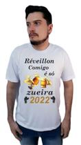 Camiseta réveillon 2022 branca