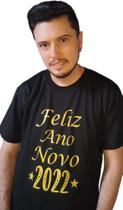 Camiseta réveillon 2022 preta
