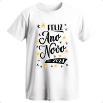 Camiseta réveillon blusa ano novo camisa família final de ano feliz ano novo