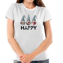 Camiseta Revellion Feminina Algodão Estampa Ano Novo