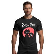 Camiseta Rick and Morty Os 2 Vermelho Camisa Estampada Desenho Unissex Básica Camiseta Rick and Morty Os 2 Vermelho Camisa Estampada Desenho Unissex Básica