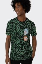 Camiseta Rick And Morty Spirals