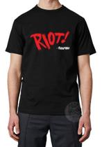 Camiseta Riot Banda Rock Camisa Masculina Novidade