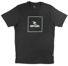 Camiseta Rip Curl Corp Icon Tee Preto - Masculino