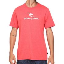 Camiseta Rip Curl Icon SM23 Masculina Blood Red Marle