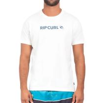 Camiseta Rip Curl New Icon Big SM24 Masculina Bone Camiseta Rip Curl New Icon Big SM24 Masculina Bone