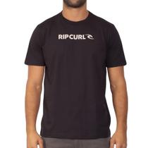 Camiseta Rip Curl New Icon SM23 Masculina Preto