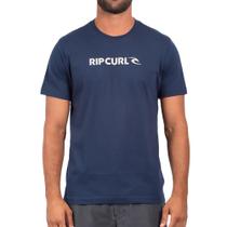 Camiseta Rip Curl New Icon SM24 Masculina Dark Navy