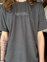 Camiseta rip curl outline black marle Camiseta rip curl outline black marle
