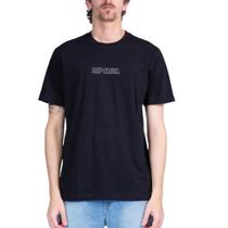 Camiseta Rip Curl Outline Black Camiseta Rip Curl Outline Black