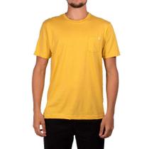 Camiseta Rip Curl Plain Pocket Masculina Amarelo