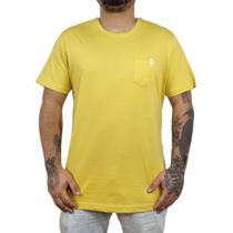 Camiseta Rip Curl Plain Pocket Mostarda - Masculina