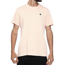 Camiseta Rip Curl Plain Wash Blade Masculina SM23 Rosa Claro