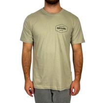 Camiseta Rip Curl Quality Goods Cement Camiseta Rip Curl Quality Goods Cement