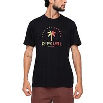 Camiseta Rip Curl Search Tree SM23 Masculina Preto Camiseta Rip Curl Search Tree SM23 Masculina Preto