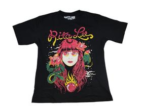 Camiseta Rita Lee Blusa Camisa Mutantes Ovelha Negra MRLEE MR431 Camiseta Rita Lee Blusa Camisa Mutantes Ovelha Negra MRLEE MR431