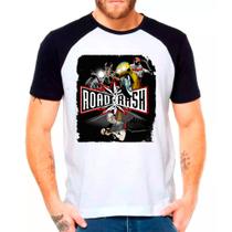 Camiseta road rash games jogos camisa masculina lançamento 01