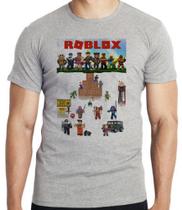 Camiseta Roblox Personagens Blusa criança infantil juvenil adulto camisa todos tamanhos
