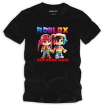 Camiseta Roblox personalize seu nome Adulto e Infantil menina e menino 100%Algodão malha premium confortavel e macia Camiseta Roblox personalize seu nome Adulto e Infantil menina e menino 100%Algodão malha premium confortavel e macia