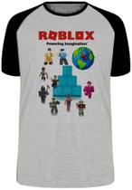 Camiseta Roblox Turma Blusa Plus Size extra grande adulto ou infantil