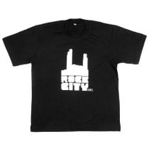 Camiseta Rock City Logo Infantil Preto