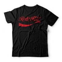 Camiseta Rock 'N' Roll Cola Studio Geek Camiseta Rock 'N' Roll Cola Studio Geek