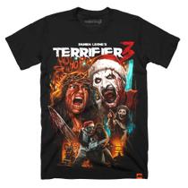 Camiseta ROCKINSTONE Terrifier 3 Cut To The Core para Halloween 2025 Camiseta ROCKINSTONE Terrifier 3 Cut To The Core para Halloween 2025