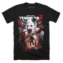 Camiseta ROCKINSTONE Terrifier 3 Heads Will Roll Halloween 2025 Camiseta ROCKINSTONE Terrifier 3 Heads Will Roll Halloween 2025