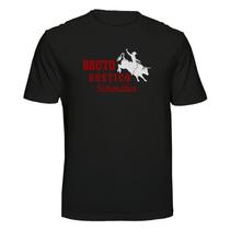 Camiseta Rodeio Bruto Rústico Sistemático Country Cor:PretaTamanho:GG