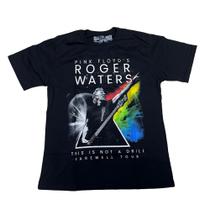 Camiseta Roger Waters Farewell Tour Pink Floyd Blusa Adulto Unissex Banda de Rock Mr408