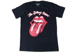 Camiseta Rolling Stones Blusa Preta Banda Rock Unissex Bo584 BRC