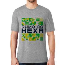Camiseta Rumo ao Hexa - Foca na Moda