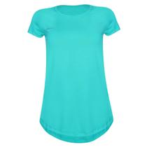 Camiseta Run More Alongada Gola Redonda Feminina