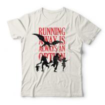 Camiseta Running Away Studio Geek Camiseta Running Away Studio Geek