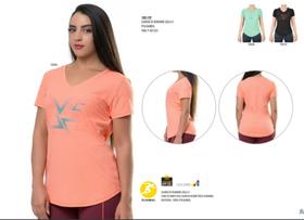 Camiseta running elite coral - 135172