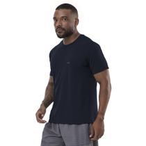 Camiseta Running Masculina Slim em Malha Piquet