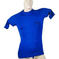 Camiseta Rusty Surf Tipo Lycra Esportes Proteção Uv50+ Dry Antimicrobiano