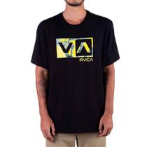 Camiseta RVCA Balance Box II Masculina Preto Camiseta RVCA Balance Box II Masculina Preto