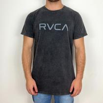 Camiseta RVCA Big Marmorizada Preta - Masculina