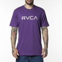 Camiseta RVCA Big RVCA Colors WT24 Masculina Roxo Camiseta RVCA Big RVCA Colors WT24 Masculina Roxo
