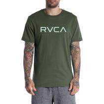 Camiseta RVCA Big RVCA Colors WT24 Masculina Verde Militar