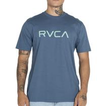 Camiseta RVCA Big RVCA Plus Size WT25 Masculina Azul Escuro Camiseta RVCA Big RVCA Plus Size WT25 Masculina Azul Escuro