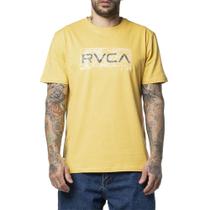 Camiseta RVCA Big Top WT24 Masculina Mostarda Camiseta RVCA Big Top WT24 Masculina Mostarda
