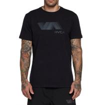 Camiseta RVCA Blur SM25 Masculina Preto