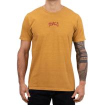 Camiseta RVCA Lost Island Amarela Camiseta RVCA Lost Island Amarela