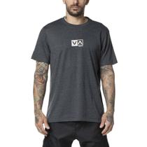 Camiseta RVCA Mini Balance Box Cinza Escuro