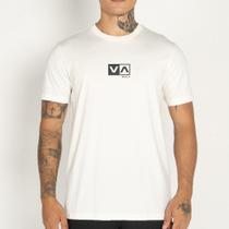 Camiseta RVCA Mini Balance Box PS WT25 Masculina Snow White Camiseta RVCA Mini Balance Box PS WT25 Masculina Snow White