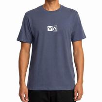 Camiseta RVCA Mini Balance Box WT26 Masculina Azul Camiseta RVCA Mini Balance Box WT26 Masculina Azul